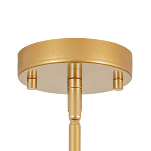 LightFixturesUSA - 4 - Light Crystal Accented White Fabric Drum Cage Chandelier - Chandelier - Brass - 