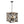 Load image into Gallery viewer, LightFixturesUSA - 4 - Light Distressed Wooden Square Cage Pendant Light - Pendant Light - Rustic - 
