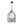 LightFixturesUSA - 4 - light Farmhouse Candle Style Black Lantern Pendant Light - Pendant Light - Black - 