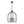 LightFixturesUSA - 4 - light Farmhouse Candle Style Black Lantern Pendant Light - Pendant Light - Black - 