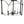 LightFixturesUSA - 4 - light French Antique Candle Style Lantern Semi Flush - Ceiling Light - Black - 