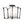 LightFixturesUSA - 4 - light French Antique Candle Style Lantern Semi Flush - Ceiling Light - Black - 