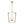 LightFixturesUSA - 4 - light French Antique Gold Candle Square Lantern Chandelier - Chandelier - Gold - 