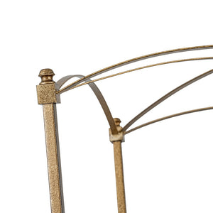 LightFixturesUSA - 4 - light French Antique Gold Candle Square Lantern Chandelier - Chandelier - Gold - 