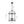 LightFixturesUSA - 4 - Light Manor Glass Wide Cylinder Lantern Pendant Light - Pendant Light - Chrome - 