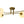 Load image into Gallery viewer, LightFixturesUSA - 4 - Light Minimalist Linear Sputnik Opal Glass Globe Semi Flush - Ceiling Light - Brass - 
