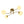 Load image into Gallery viewer, LightFixturesUSA - 4 - Light Minimalist Linear Sputnik Opal Glass Globe Semi Flush - Ceiling Light - Brass - 
