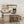 LightFixturesUSA - 5 - Light Aged Oak Iron Rectangle Cage Island Chandelier - Chandelier - 5 - Lt - 