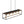 LightFixturesUSA - 5 - Light Aged Oak Iron Rectangle Cage Island Chandelier - Chandelier - 5 - Lt - 