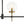LightFixturesUSA-5-Light Black Brass Glass Globe Linear Island Chandelier-Chandelier-48 in-