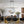 LightFixturesUSA-5-Light Black Brass Glass Globe Linear Island Chandelier-Chandelier-48 in-