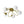 Load image into Gallery viewer, LightFixturesUSA - 5 - Light Bloom Ring Opal Glass Globe Semi Flush Mount - Ceiling Light - Brass - 
