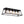 Load image into Gallery viewer, LightFixturesUSA - 5 - Light Farmhouse Rectangular Cage Semi Flush Mount - Ceiling Light - Black - 
