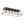 Load image into Gallery viewer, LightFixturesUSA - 5 - Light Farmhouse Rectangular Cage Semi Flush Mount - Ceiling Light - Off - White - 
