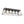 Load image into Gallery viewer, LightFixturesUSA - 5 - Light Farmhouse Rectangular Cage Semi Flush Mount - Ceiling Light - Off - White - 
