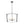 LightFixturesUSA-5-light French Antique Candle Style Lantern Pendant Chandelier-Chandelier-Black-