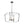 LightFixturesUSA-5-light French Antique Candle Style Lantern Pendant Chandelier-Chandelier-Black-