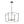 LightFixturesUSA-5-light French Antique Candle Style Lantern Pendant Chandelier-Chandelier-Black-