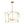 LightFixturesUSA - 5 - light French Antique Candle Style Lantern Pendant Chandelier - Chandelier - Gold - 