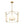LightFixturesUSA - 5 - light French Antique Candle Style Lantern Pendant Chandelier - Chandelier - Gold - 