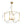 LightFixturesUSA - 5 - light French Antique Candle Style Lantern Pendant Chandelier - Chandelier - Gold - 