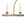 LightFixturesUSA - 5 - Light French Distressed Gold Candle Linear Island Chandelier - Chandelier - Distressed Gold - 