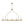LightFixturesUSA - 5 - Light French Distressed Gold Candle Linear Island Chandelier - Chandelier - Distressed Gold - 
