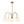 LightFixturesUSA - 5 - Light Goose Arm Opal Glass Globe Round Sputnik Chandelier - Chandelier - Brass - 