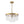 Load image into Gallery viewer, LightFixturesUSA - 5 - Light Hammered Glass Round Layered Pendant Chandelier - Chandelier - Brass - 
