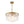 Load image into Gallery viewer, LightFixturesUSA - 5 - Light Hammered Glass Round Layered Pendant Chandelier - Chandelier - Brass - 
