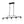 Load image into Gallery viewer, LightFixturesUSA - 5 - Light Seeded Glass Shade Linear Island Chandelier - Chandelier - 5 - Lt - 
