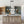 LightFixturesUSA - 5 - Light Seeded Glass Shade Linear Island Chandelier - Chandelier - 5 - Lt - 