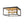 LightFixturesUSA - 5 - Light Square Box Glass Globe Flush Mount Light - Ceiling Light - Black + Brass - 