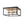 LightFixturesUSA - 5 - Light Square Box Glass Globe Flush Mount Light - Ceiling Light - Black + Brass - 