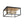 LightFixturesUSA - 5 - Light Square Box Glass Globe Flush Mount Light - Ceiling Light - Black + Brass - 