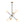 Load image into Gallery viewer, LightFixturesUSA - 6 - Light Adjustable Frosted Glass Globe Sputnik Chandelier - Chandelier - 6 - Lt - 
