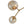 LightFixturesUSA - 6 - Light Amber Glass Globe Branch Sputnik Chandelier - Chandelier - Brass - 