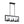 LightFixturesUSA - 6 - Light Candle Ripple Glass Black Rectangle Island Pendant - Chandelier - Matte Black - 