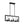 LightFixturesUSA - 6 - Light Candle Ripple Glass Black Rectangle Island Pendant - Chandelier - Matte Black - 