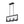 LightFixturesUSA - 6 - Light Candle Ripple Glass Black Rectangle Island Pendant - Chandelier - Matte Black - 