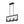 LightFixturesUSA - 6 - Light Candle Ripple Glass Black Rectangle Island Pendant - Chandelier - Matte Black - 