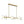 LightFixturesUSA - 6 - Light Frosted Glass Globe Linear Island Chandelier - Chandelier - Brass - 