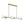 LightFixturesUSA - 6 - Light Frosted Glass Globe Linear Island Chandelier - Chandelier - Brass - 