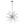 LightFixturesUSA - 6 - Light Glass Globe Bubble Sputnik Sunburst Chandelier - Chandelier - Chrome - 