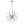 LightFixturesUSA - 6 - Light Glass Globe Bubble Sputnik Sunburst Chandelier - Chandelier - Chrome - 
