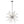 LightFixturesUSA - 6 - Light Glass Globe Bubble Sputnik Sunburst Chandelier - Chandelier - Chrome - 