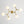 LightFixturesUSA - 6 - Light Opal Glass Globe Linear Branch Sputnik Chandelier - Chandelier - Brass - 