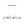 LightFixturesUSA - 6 - Light Opal Glass Globe Linear Island Chandelier - Chandelier - Brass - 