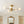 LightFixturesUSA - 6 - Light Opal Glass Globe Linear Sputnik Semi Flush - Ceiling Light - Brass - 