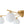 Load image into Gallery viewer, LightFixturesUSA - 6 - Light Opal Glass Globe Linear Sputnik Semi Flush Chandelier - Chandelier - Brass - 
